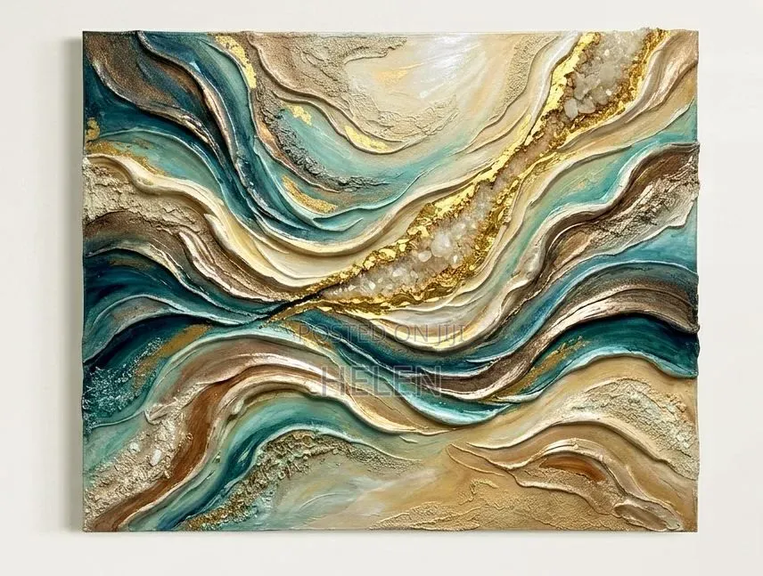 Oceanic Dream: 3d Textured Masterpiece