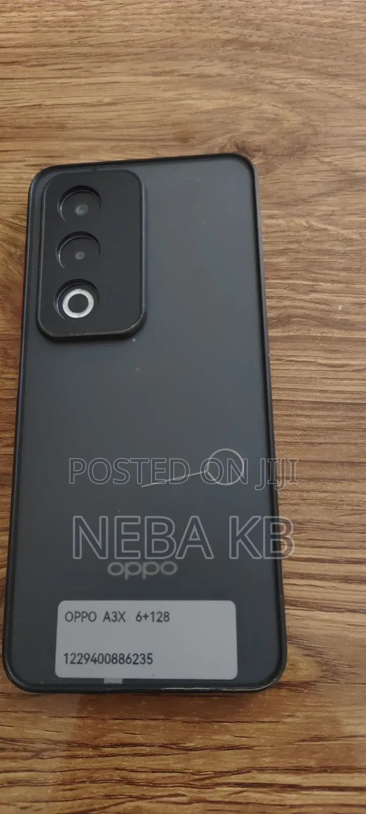 New Oppo A3x 128 GB Black