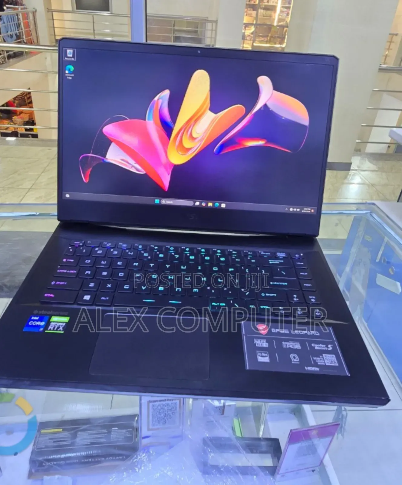 New Laptop MSI 16GB Intel Core i7 SSD 1T