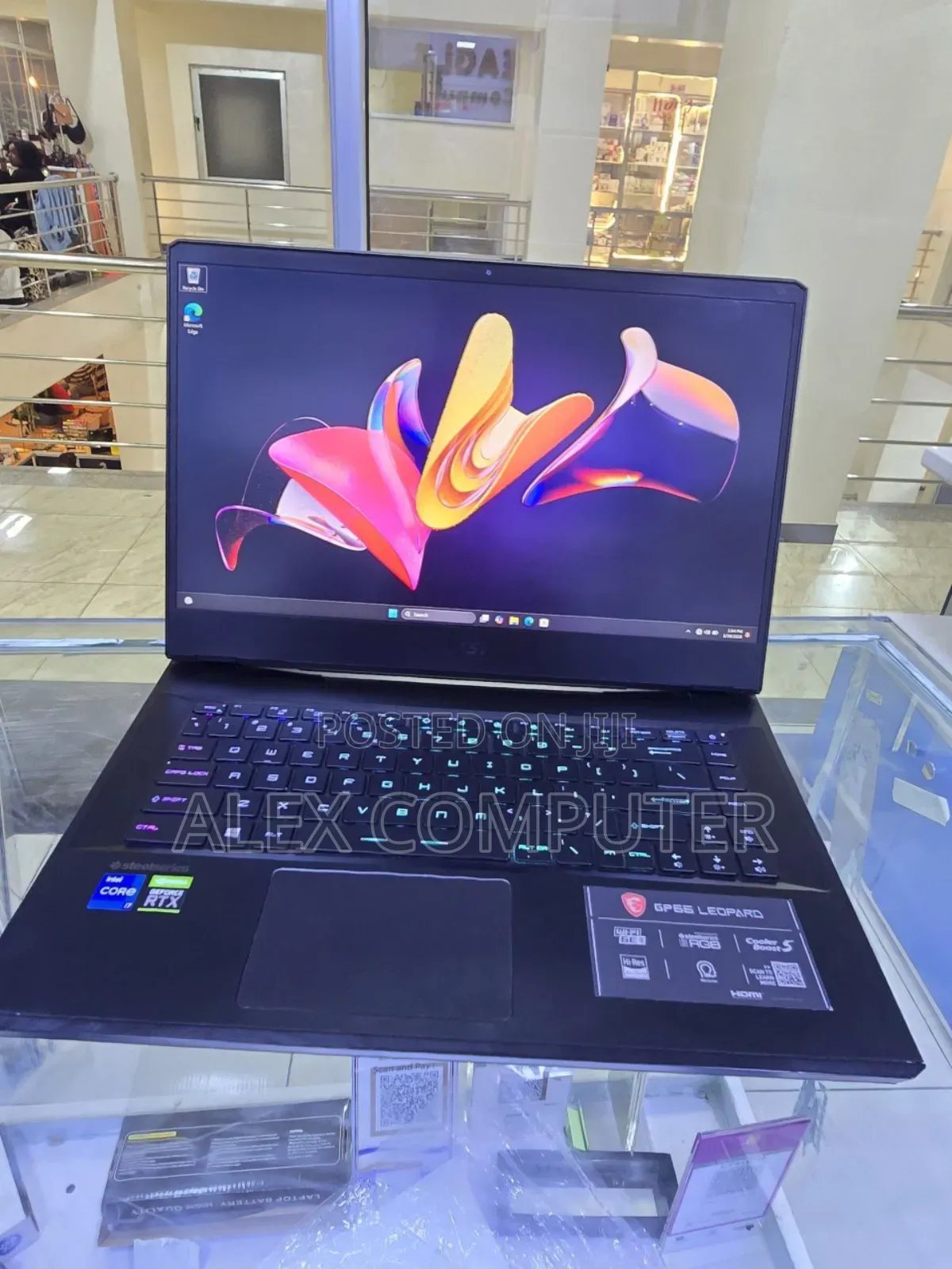 New Laptop MSI 16GB Intel Core i7 SSD 1T