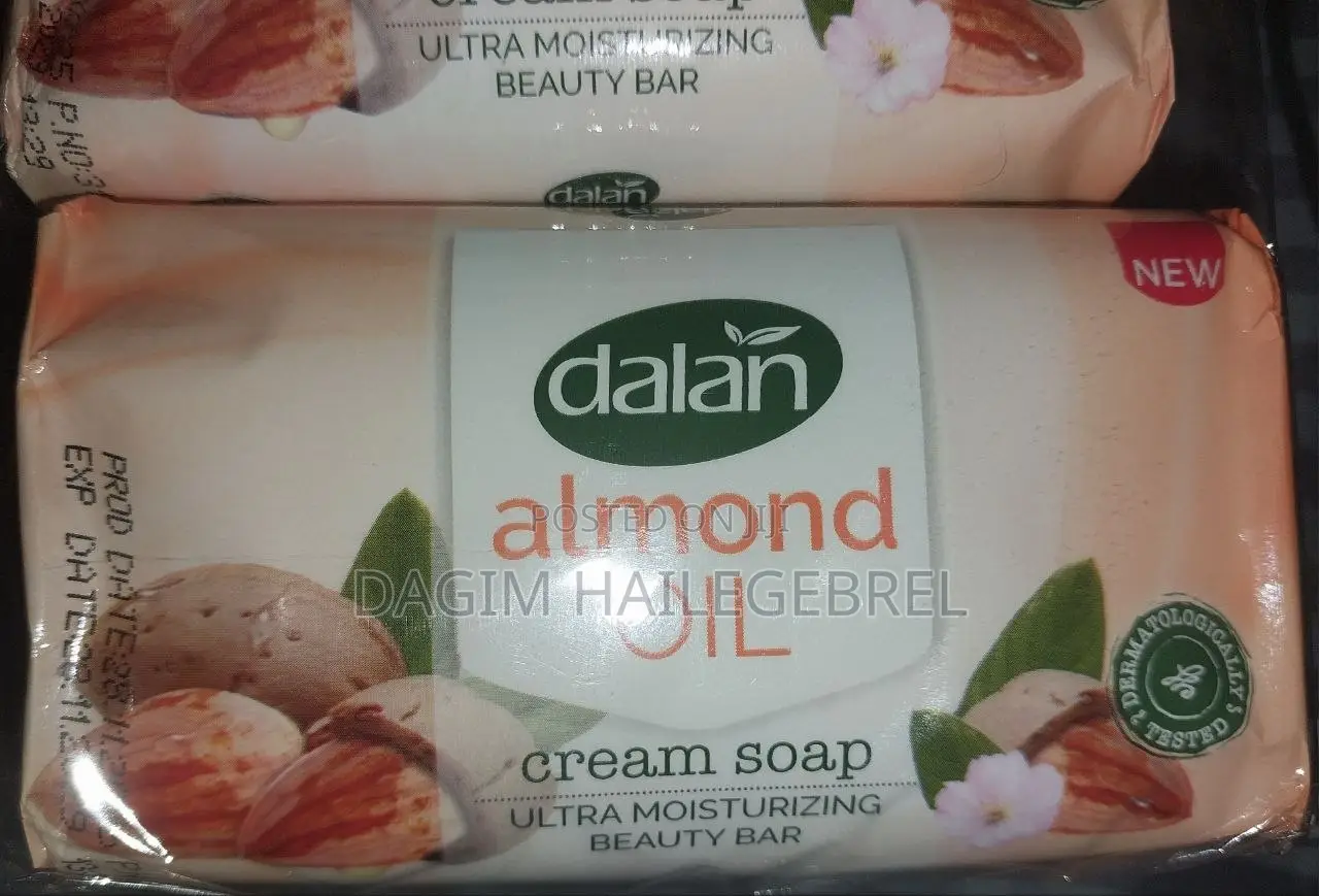 Dalan / Almond Oil Cream Soap / Ultra Moisturizing Beauty Bar