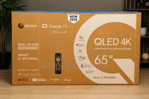 Bravia 65 inches Qled Smart Google Tv (2026 Model) – Moon Electronics
