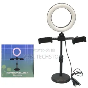 6” Desktop Live ( Ring Light )