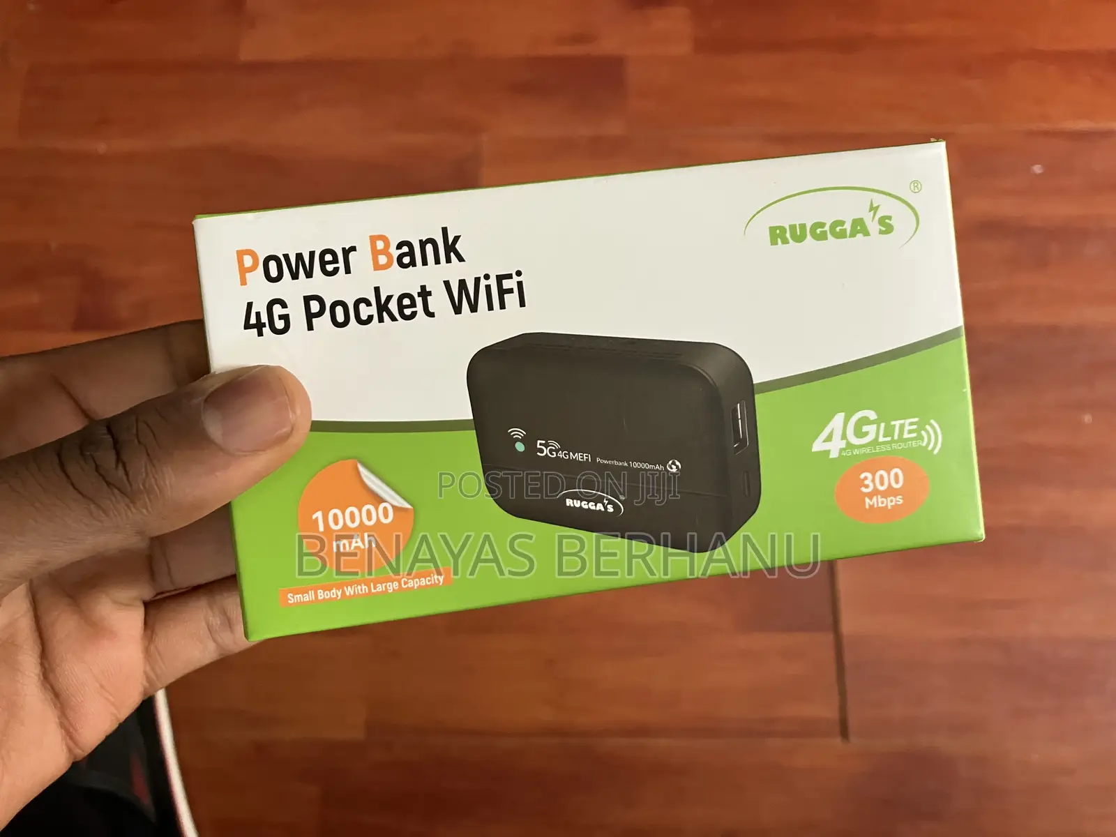 Rugga’S 4g Pocket Wifi Power Bank 10000mah Portable Router