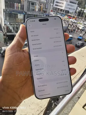 Apple iPhone 17 Pro Max 256 GB Silver