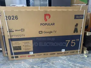 Popular 75" Class Pop75gqtv Qled Uhd Smart Google Tv (2026 Model)