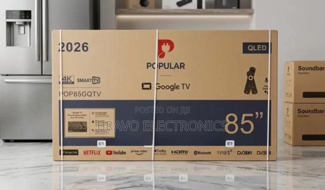 Popular Branded 85-Inch Qled Smart Tv Box