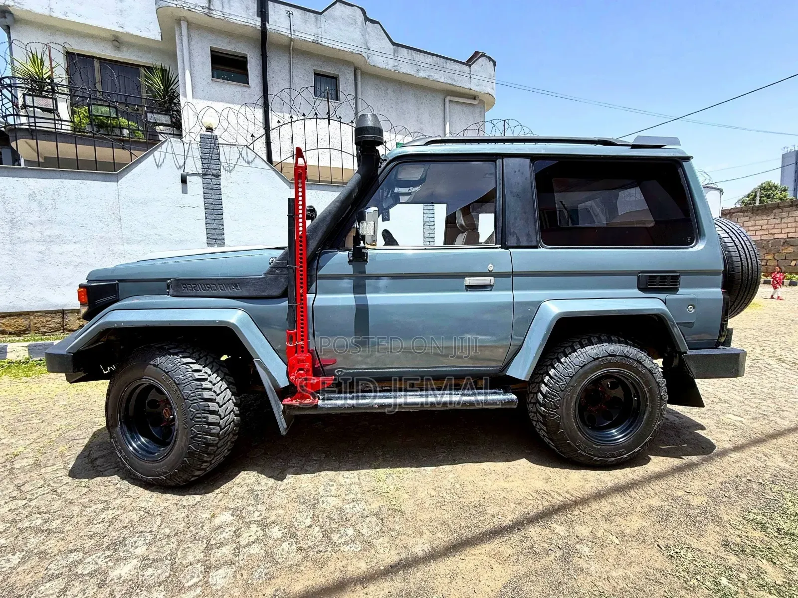 Toyota Land Cruiser 1987 Gray