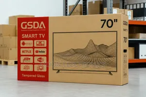 Gsda Tv 70" Smart Android Tv Double Glass Tv