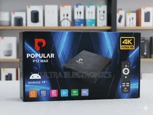 Android Tv Box Popular P12 Max , a Media Player Android 14, 2gb