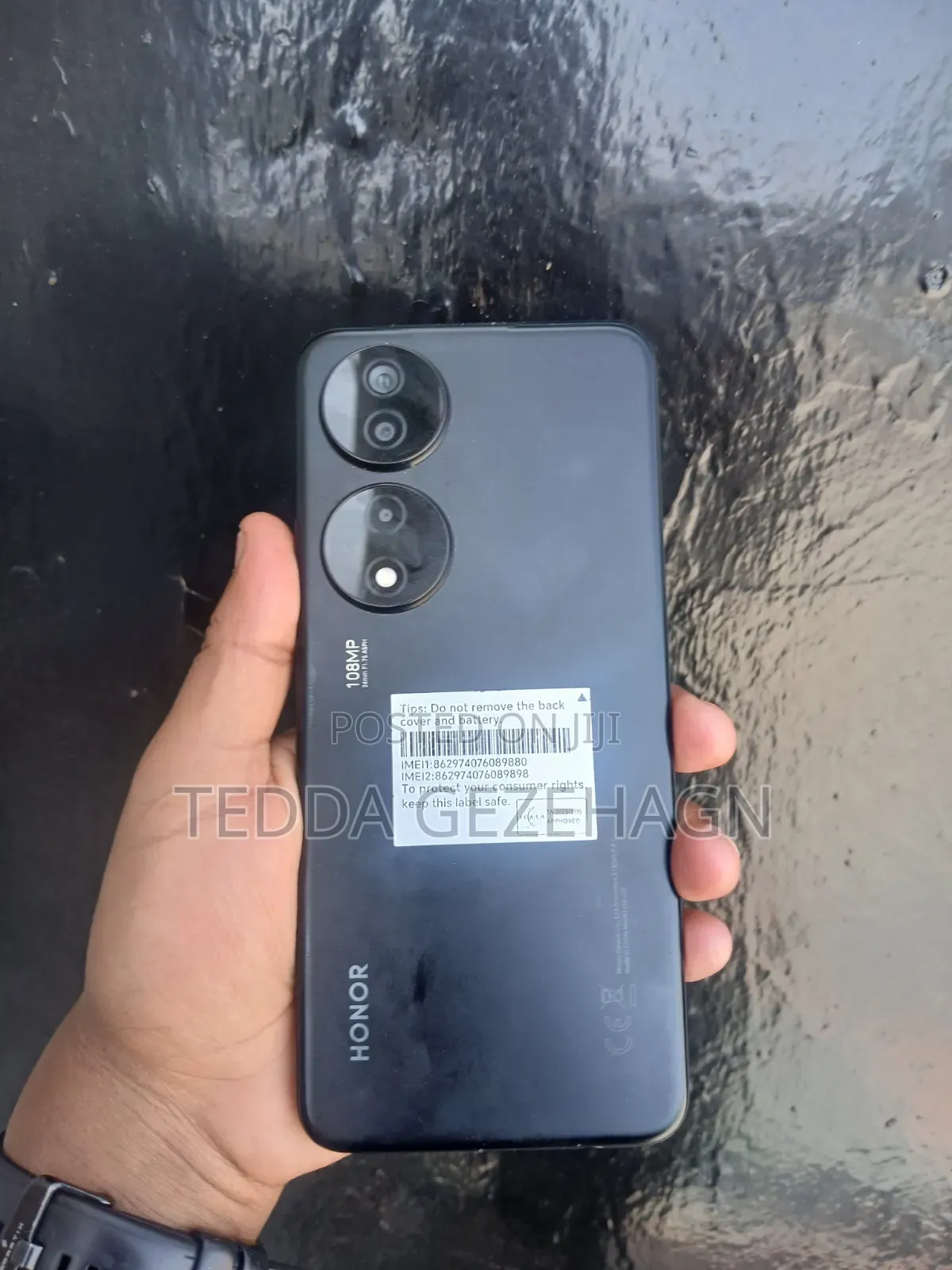 Honor X7b 5G 256 GB Black