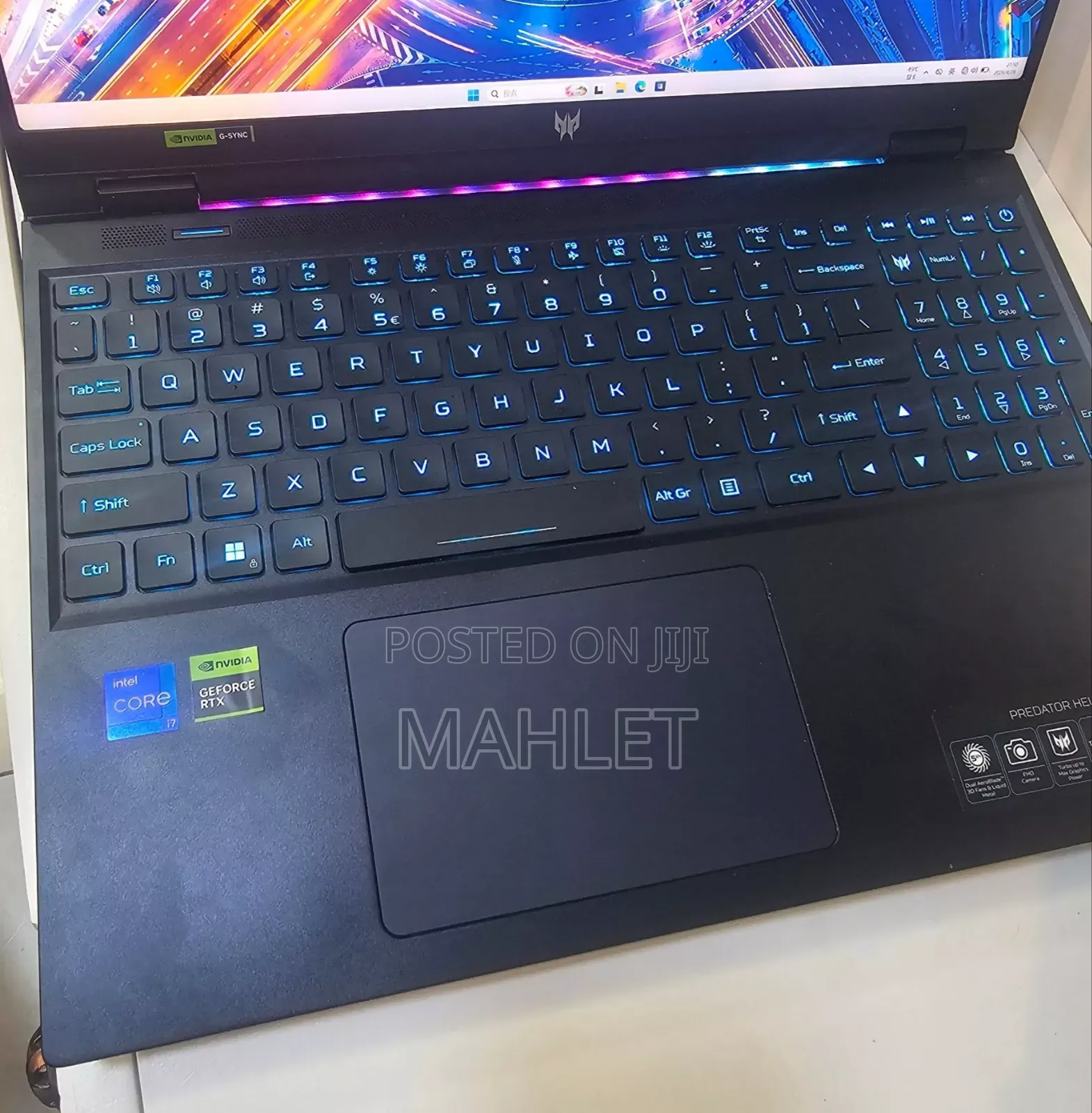 New Laptop Acer Predator Helios 16 16GB Intel SSD 1T