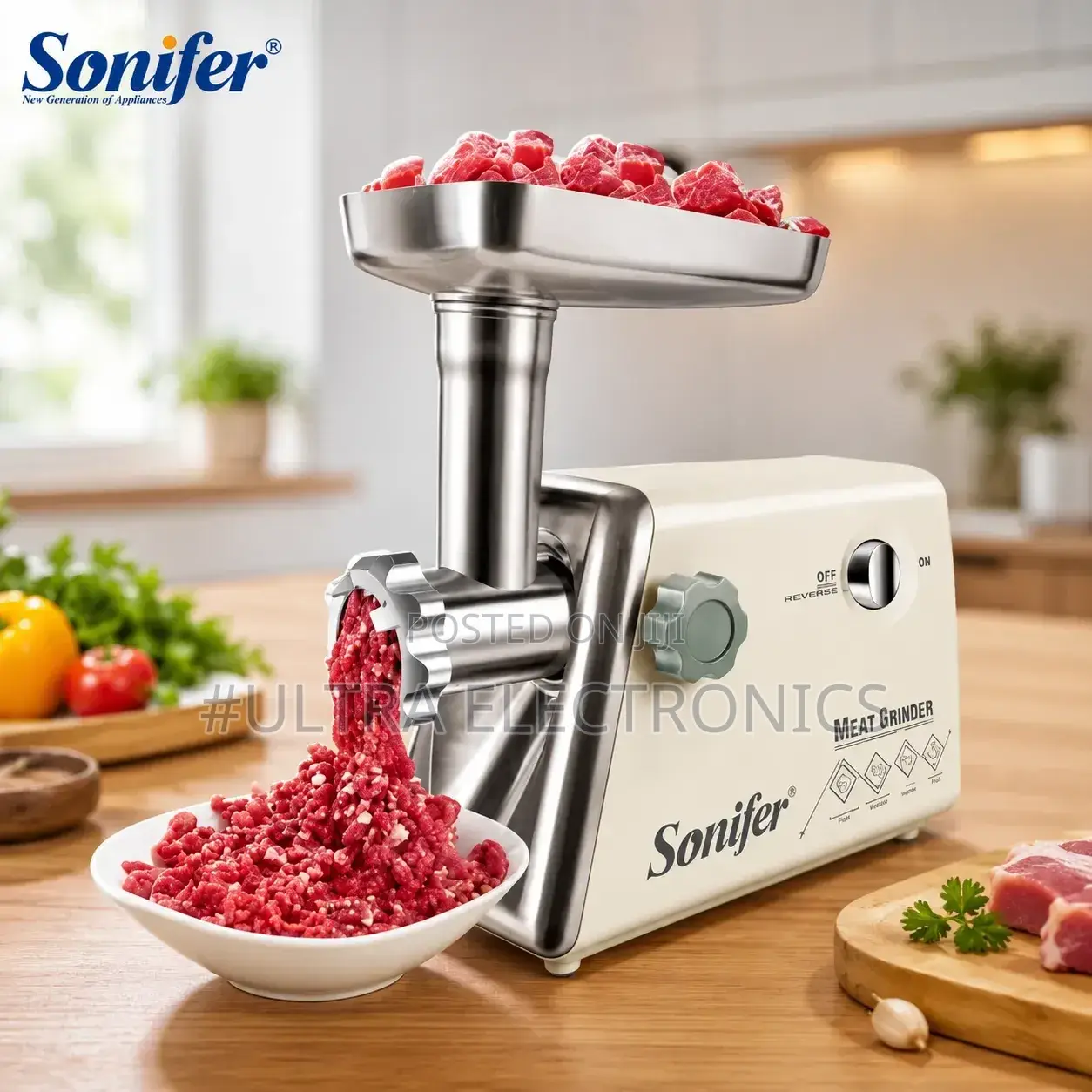 Meat Grinder Sonifer , Likely the Sf-5014 Model. This Electric Kitchen