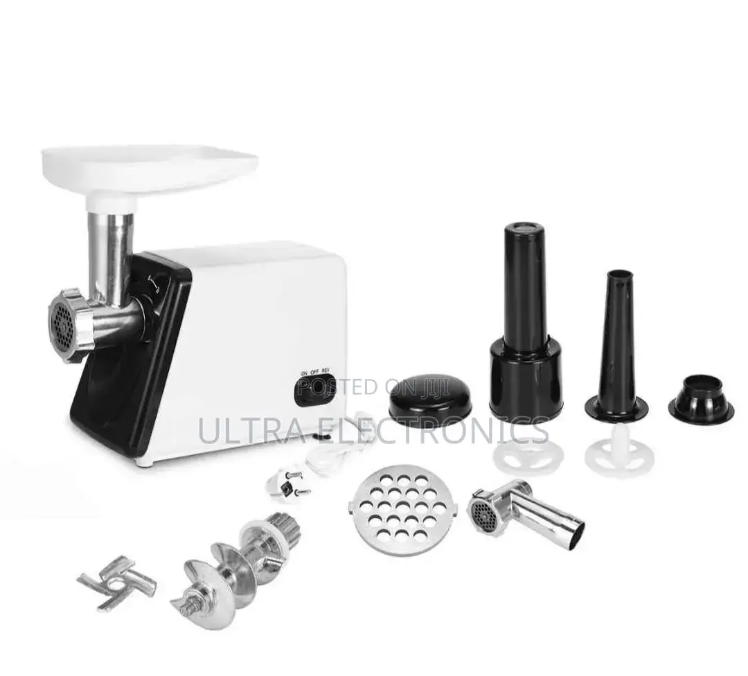 የስጋ መፍጫ Sokany Electric Meat Grinder With a Stainless Steel Head.