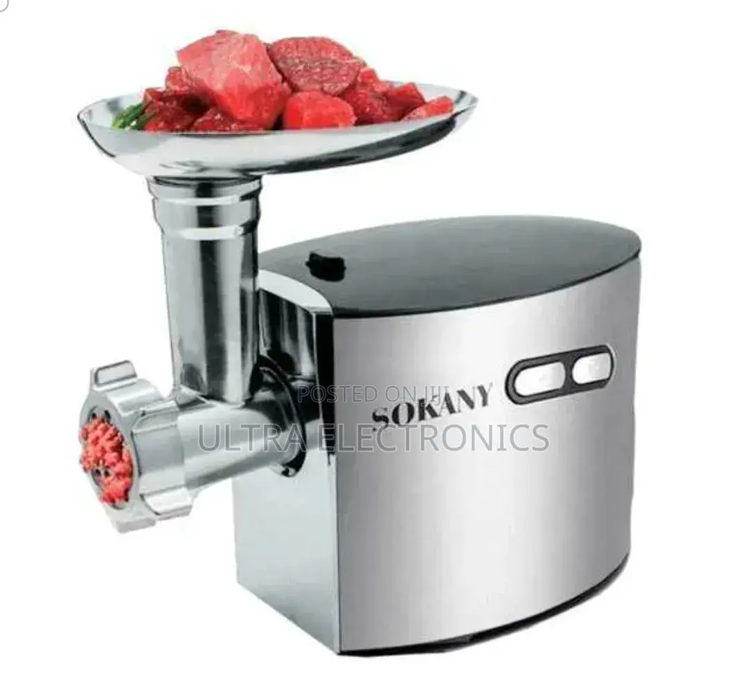 Sokany Electric Meat Grinder, Often Featuring High-Performance Copper