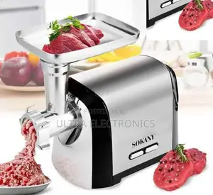 Sokany Electric Meat Grinder, Often Featuring High-Performance Copper