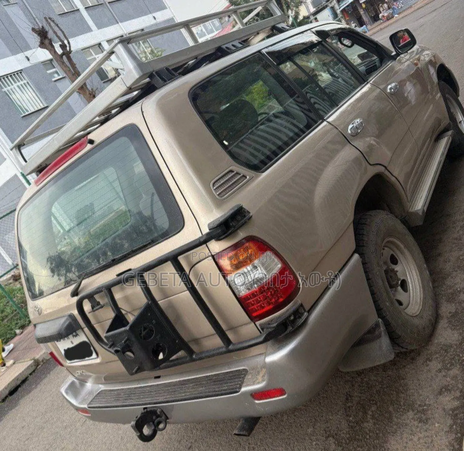 Toyota Land Cruiser 2007 Gold