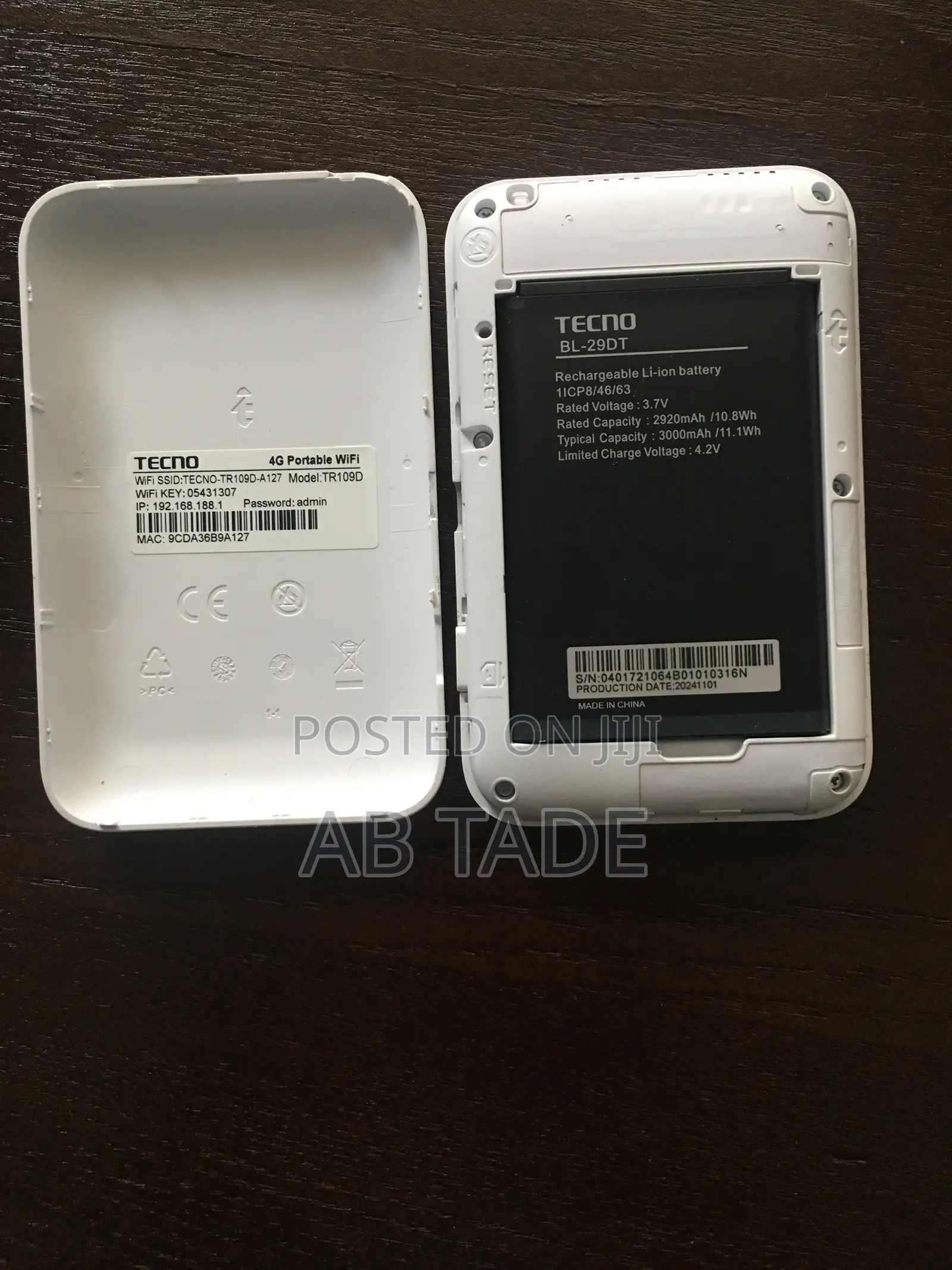 Techno Wireless Wifi