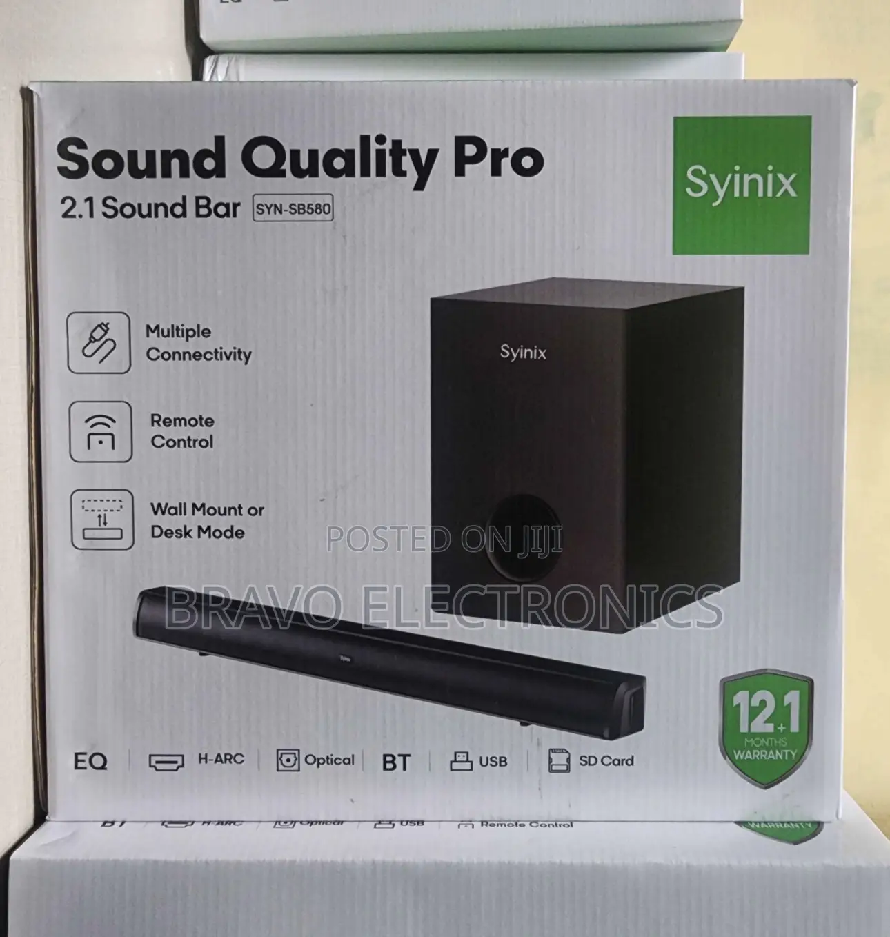 Syinix Sound Quality Pro Syinix Sound Bar