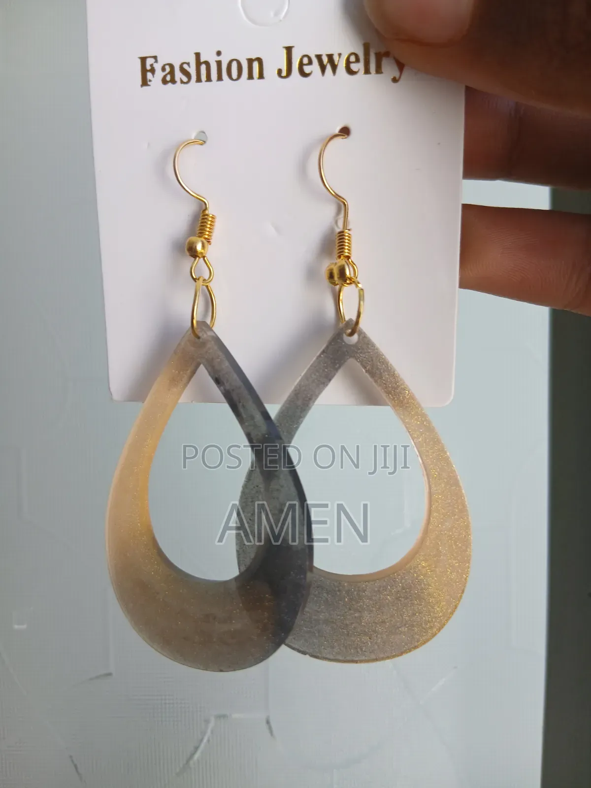 Cutomized Epoxy Ear Rings