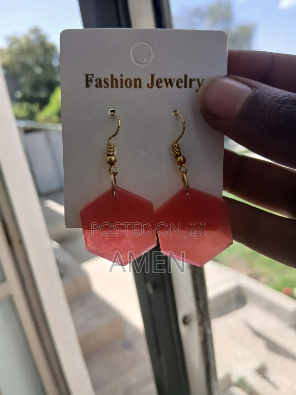 Cutomized Epoxy Ear Rings