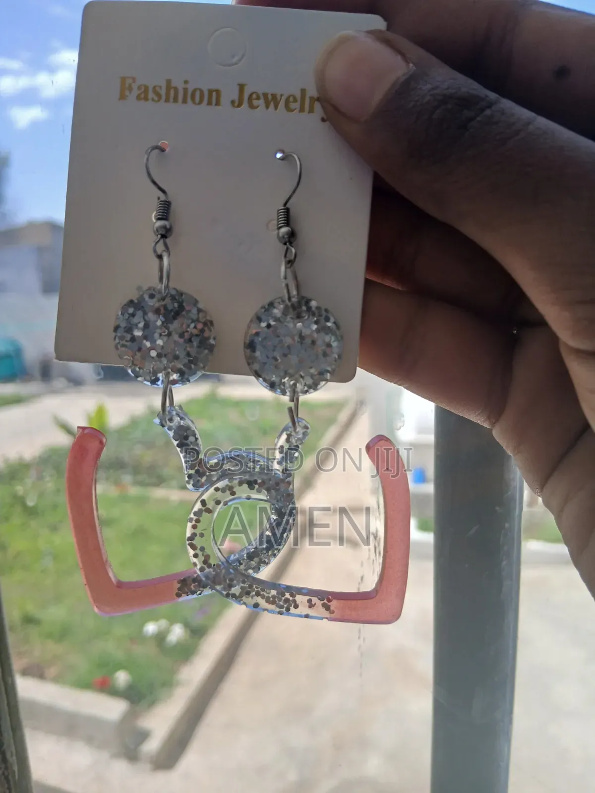 Cutomized Epoxy Ear Rings
