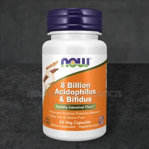 8 Billion Acidophilus Bifidus 60 Veg Capsules