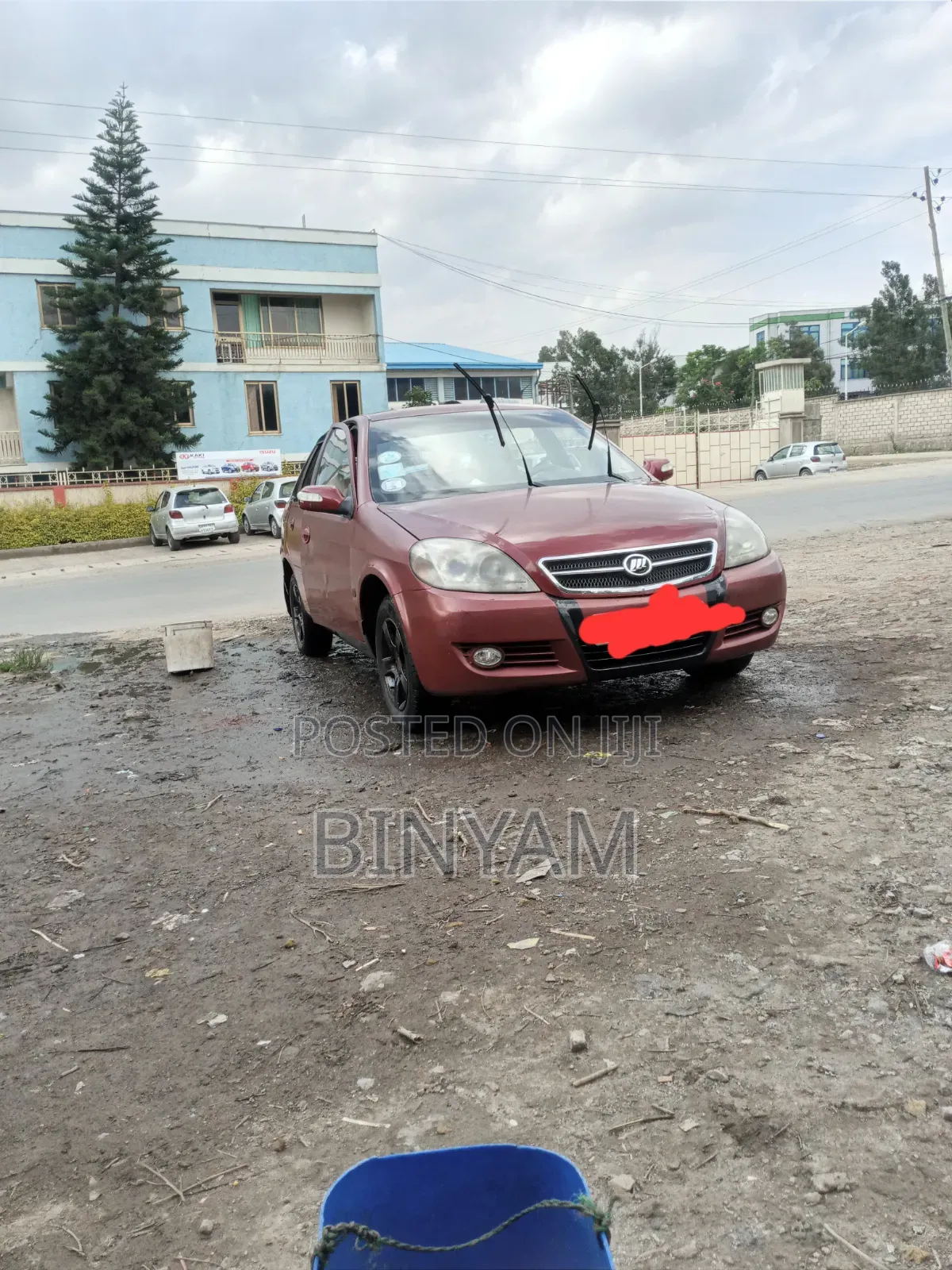 Lifan 520 2008 Burgundy