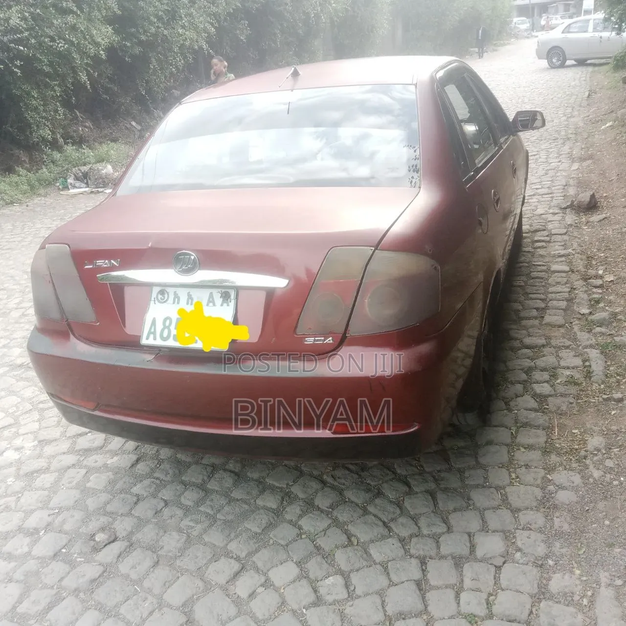 Lifan 520 2008 Burgundy