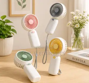 Portable Hand Held Mini Fan Rechargeable Personal Cooling Fan