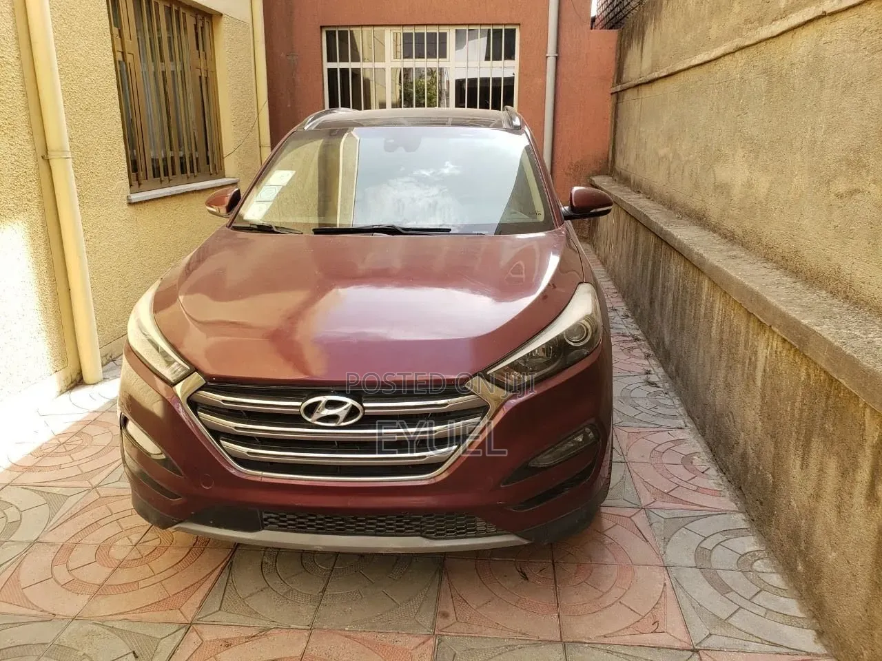 Hyundai Tucson Limited AWD 2017 Burgundy