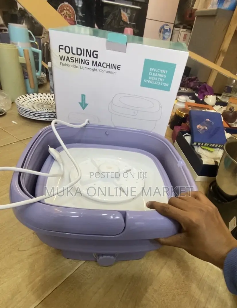 Foldable Washing Machine for ቀለል ላሉ ልብሶች