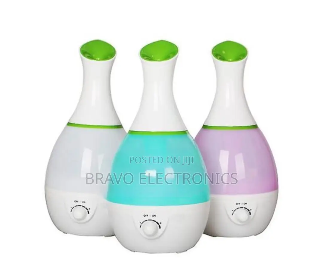Humidifier Purple and White 2.6l Ultrasonic Negative Icon Cool Steam