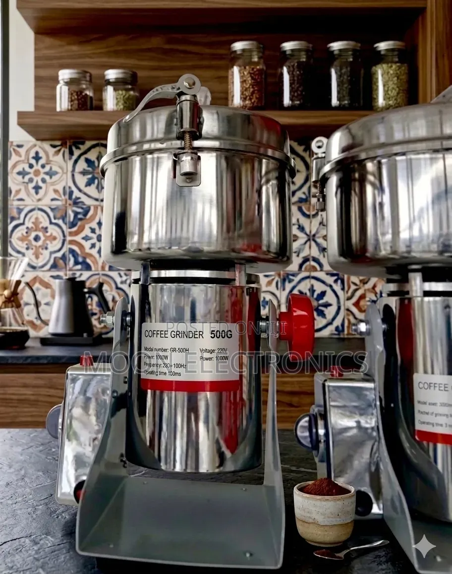 የቡና ማሽን 500 ግራም Electric Grain Mill Grinders Designed