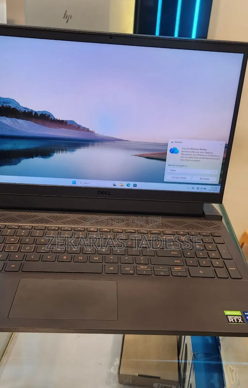 New Laptop Dell G15 5511 16GB Intel Core i7 SSD 512GB