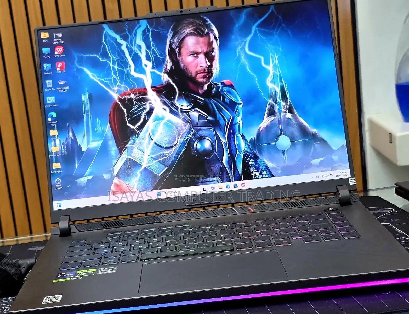 New Laptop Asus ROG Strix G16 G614 16GB Intel Core i9 SSD 1T