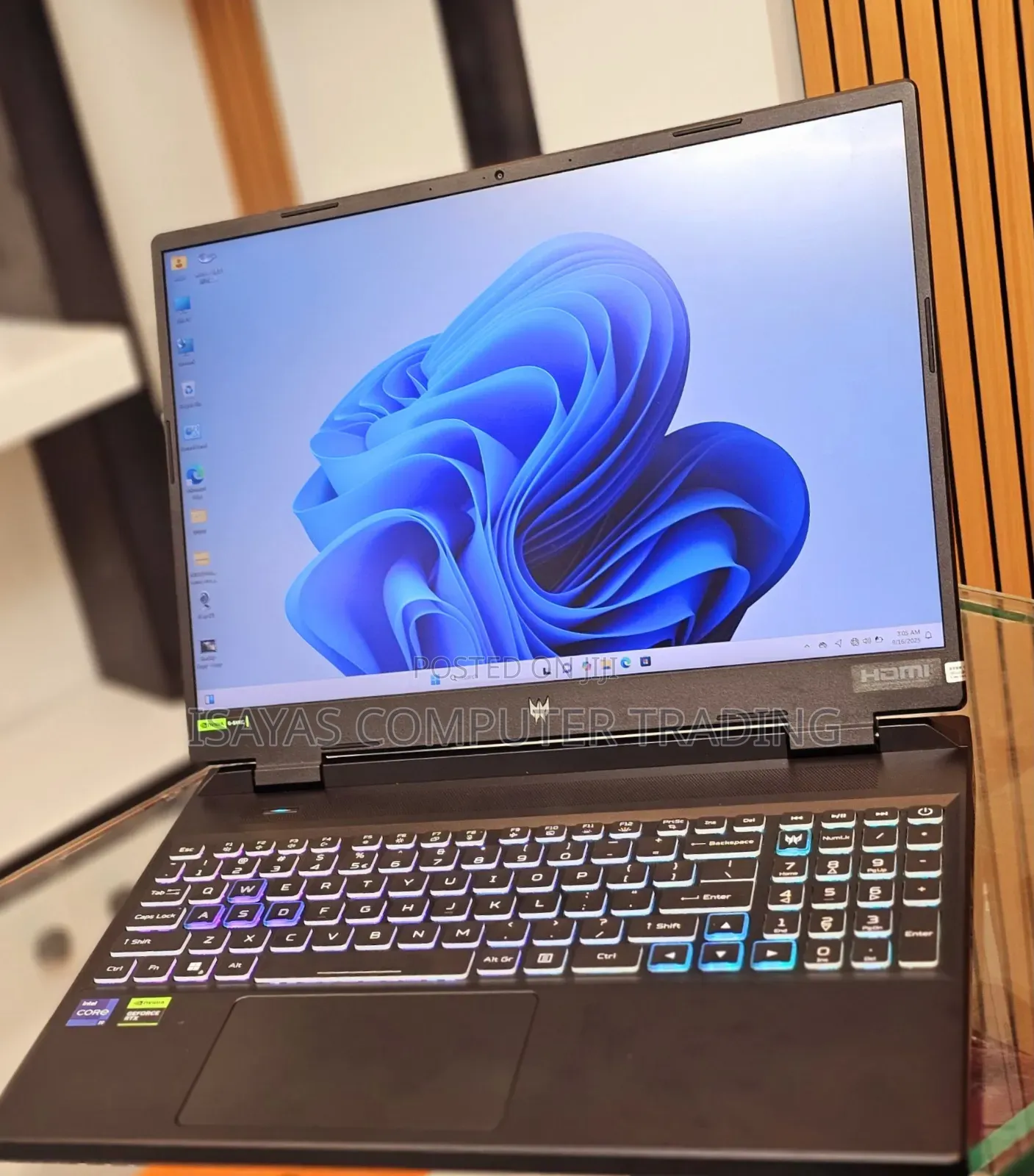 New Laptop Acer Predator Helios 300 16GB Intel Core i9 SSD 1T