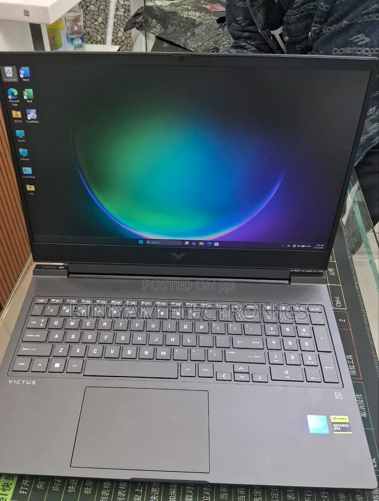 New Laptop HP Victus 16 16GB Intel Core i7 SSD 1T