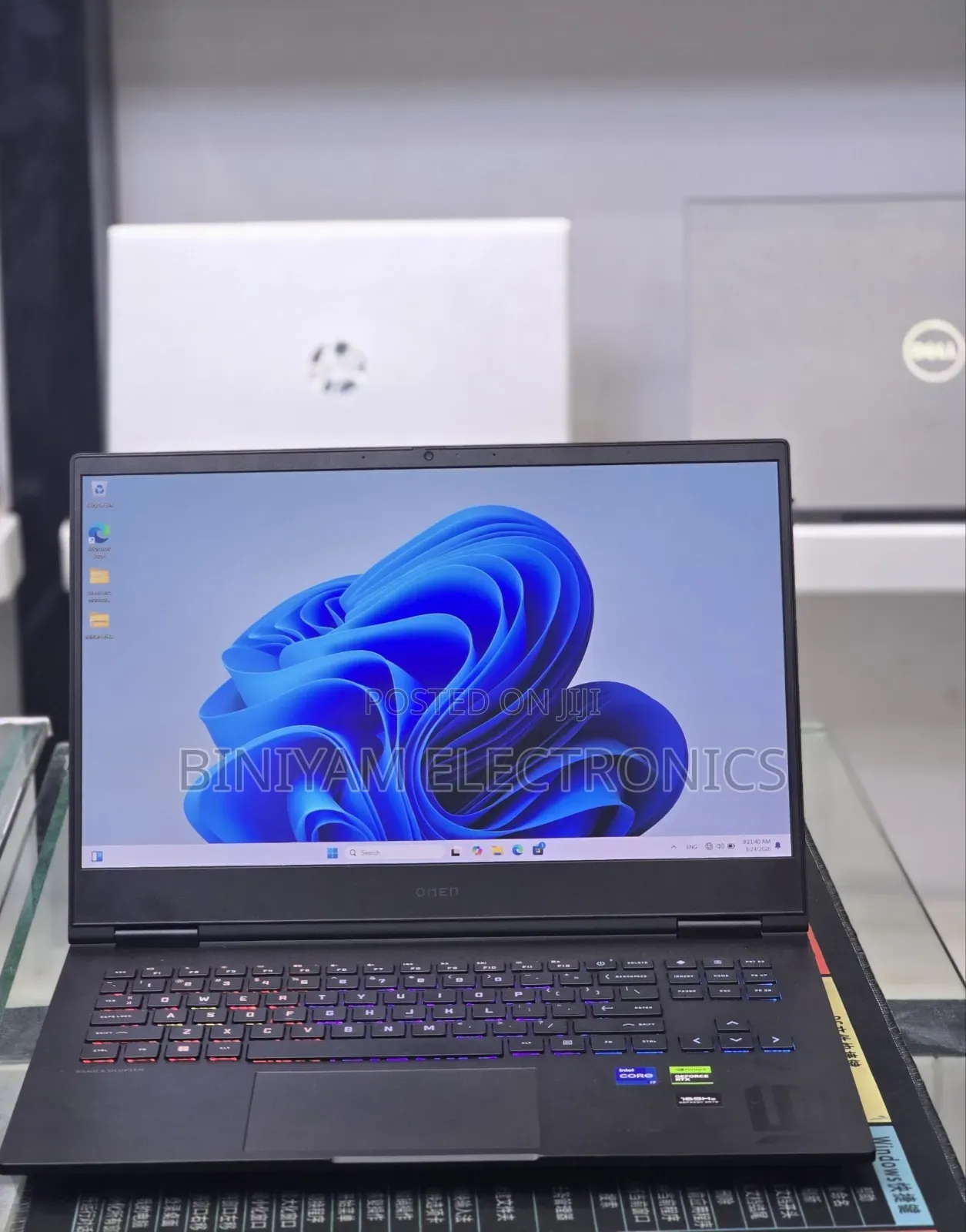 New Laptop HP Omen 16 16GB Intel Core i7 SSD 1T