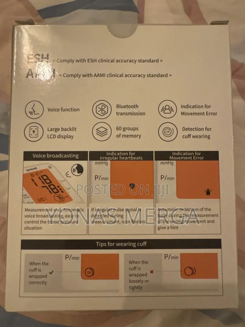 Omatic Fast Reading in the 30s. The Wrist Blood Pressure Monitor