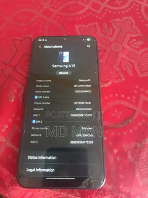Samsung Galaxy A15 128 GB Black