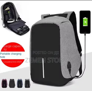 Anti Theft Laptop Backpack ለአያያዝ ምቹ ለተማሪዎች ለሰራተኞች