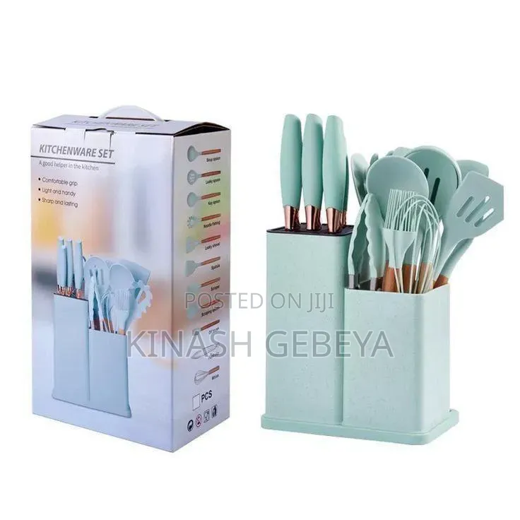 19pcs Silicone High Quality Kitchen Ware