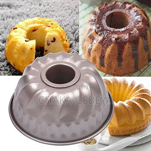 Bundt Cake Pan - Non-Stick, Oven Safe, Medium Size