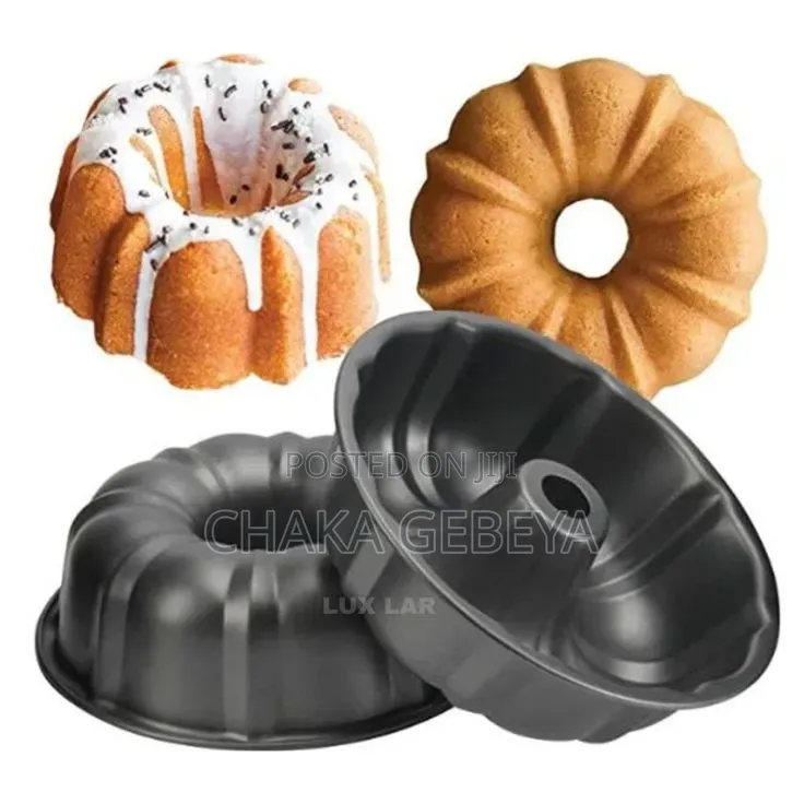 Bundt Cake Pan - Non-Stick, Oven Safe, Medium Size