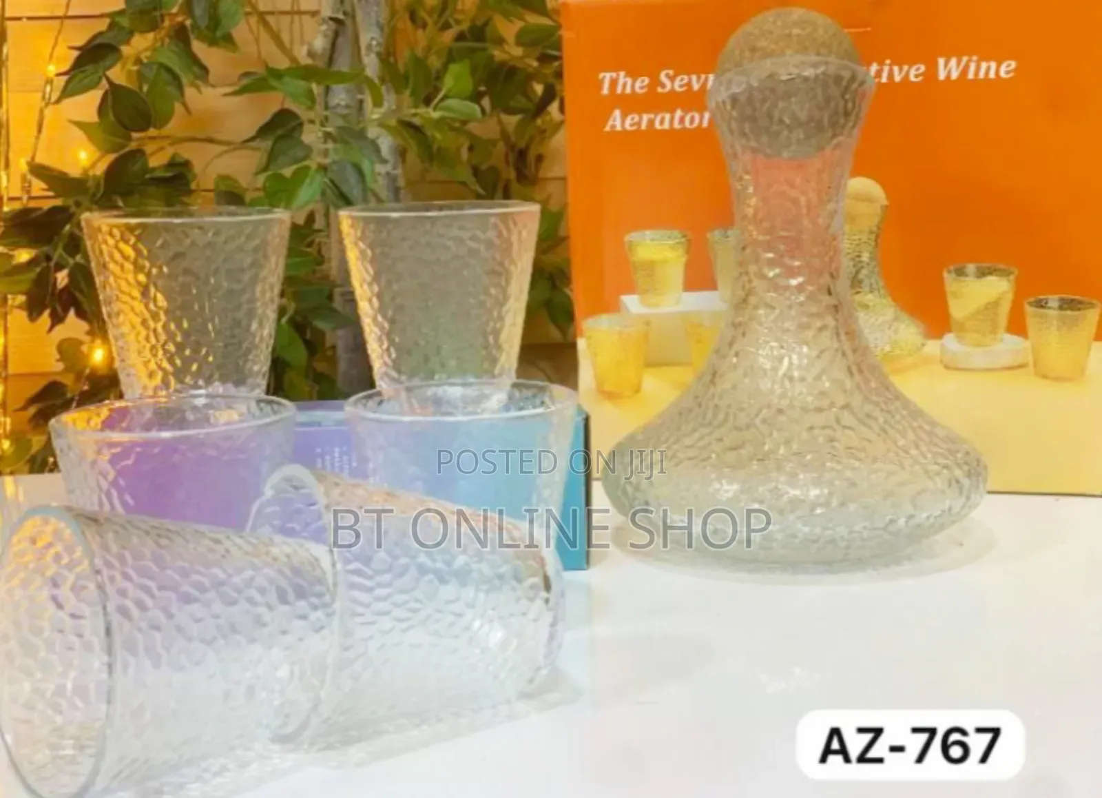 7pcs Water Glass Set