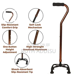 KGN Surgical Premium Ws 00pper Cane3 Hight Adjustable Aluminum(Co
