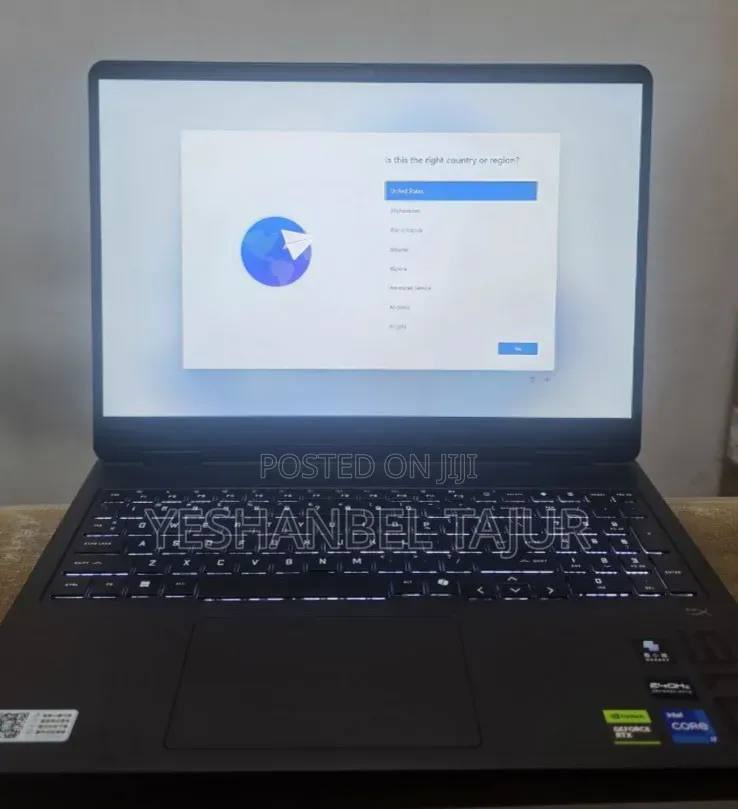 New Laptop HP Omen 16 16GB Intel Core i7 SSD 1T