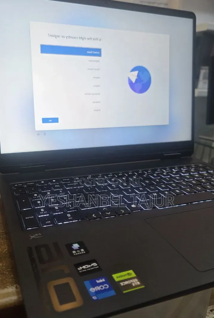 New Laptop HP Omen 16 16GB Intel Core i7 SSD 1T