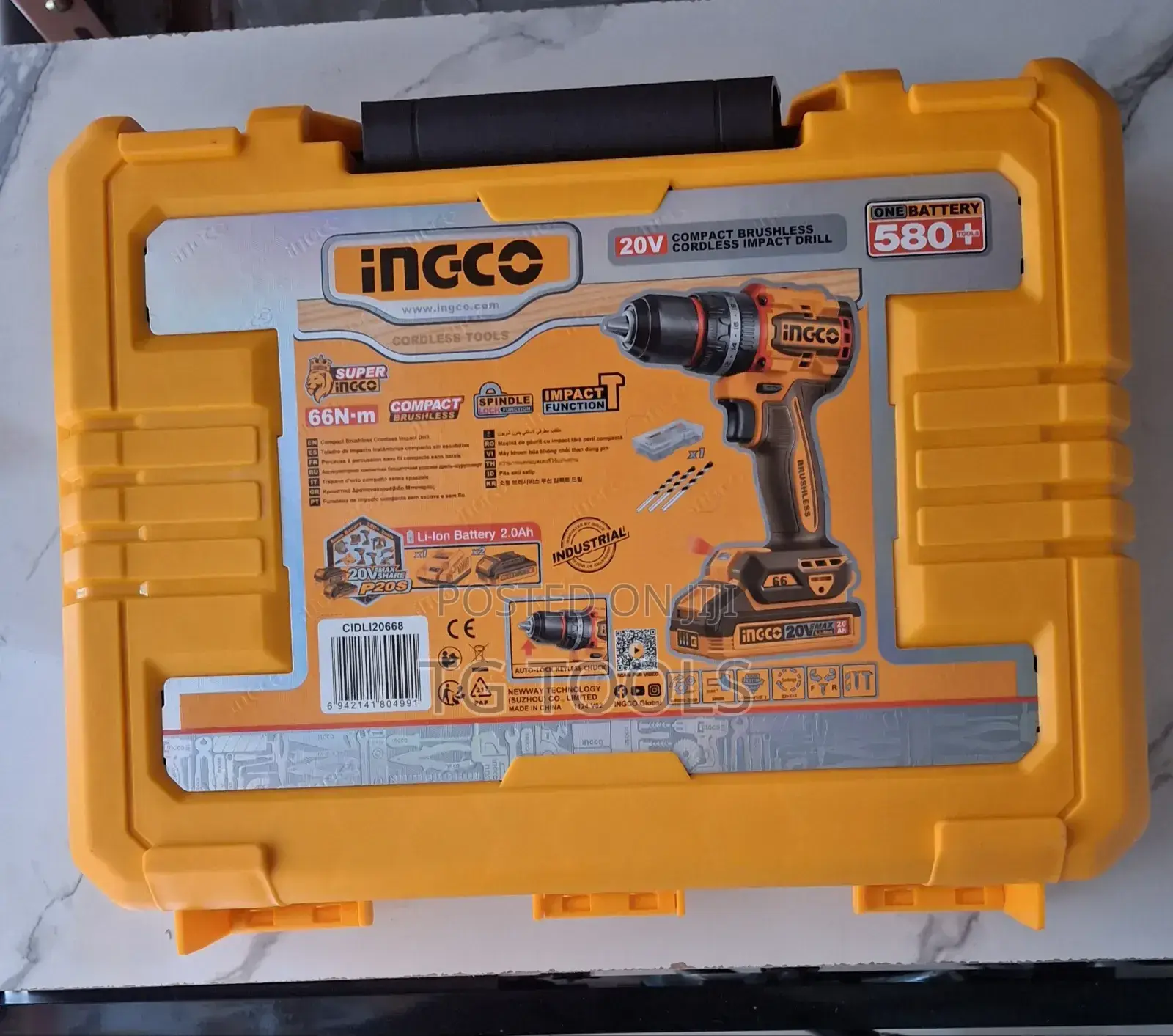 Ingco Chargeable Drill 66n.M